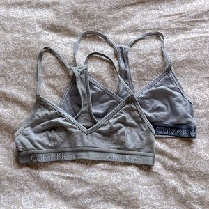 Calvin Klein bralettes